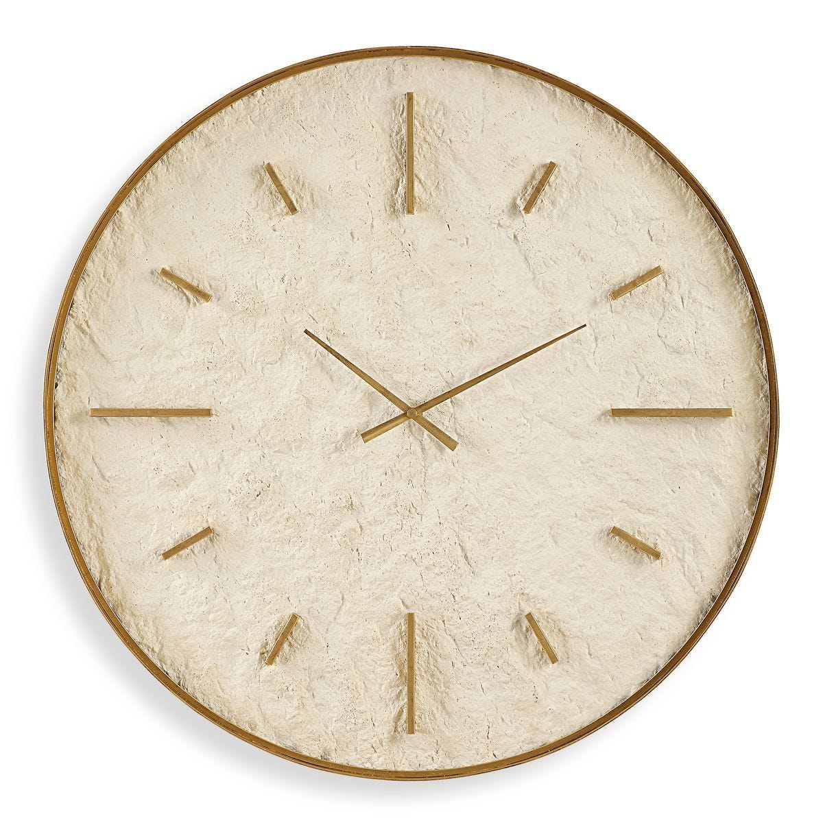Stone Serenity, Clock - transform your walls with stylish wall decor | Image 2 | InSTYLE Home & Rugs