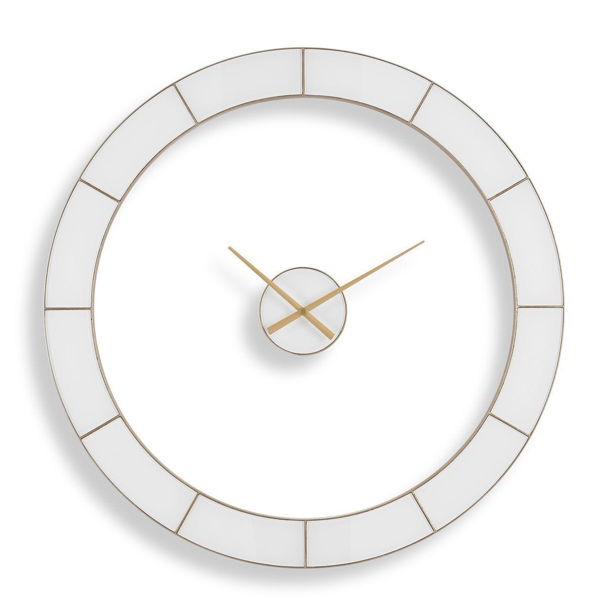 Ivory Halo Wall Clock - find the perfect pieces to complement your interior design | Image 2 | InSTYLE Home & Rugs
