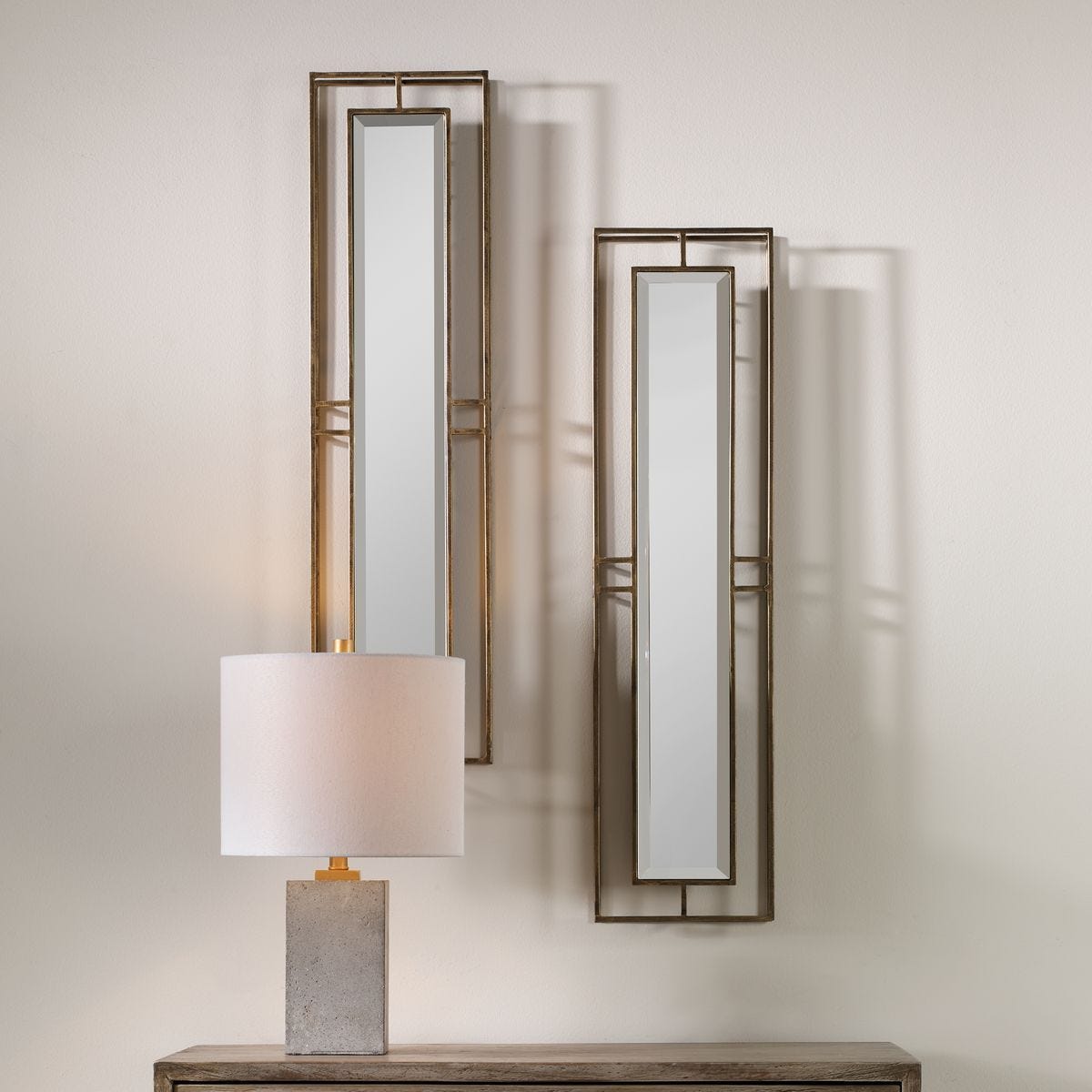 Rutledge Mirrors, S/2 - available in various shapes, sizes, and frame styles | Image 1 | InSTYLE Home & Rugs