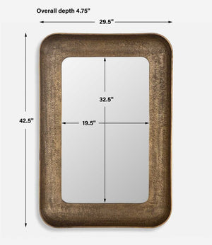Alvaro Mirror - perfect for enhancing light and creating a sense of space | Image 6 | InSTYLE Home & Rugs