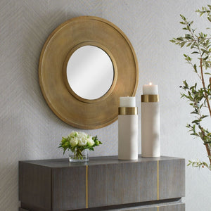 Axel Round Mirror - available in various shapes, sizes, and frame styles | Image 3 | InSTYLE Home & Rugs
