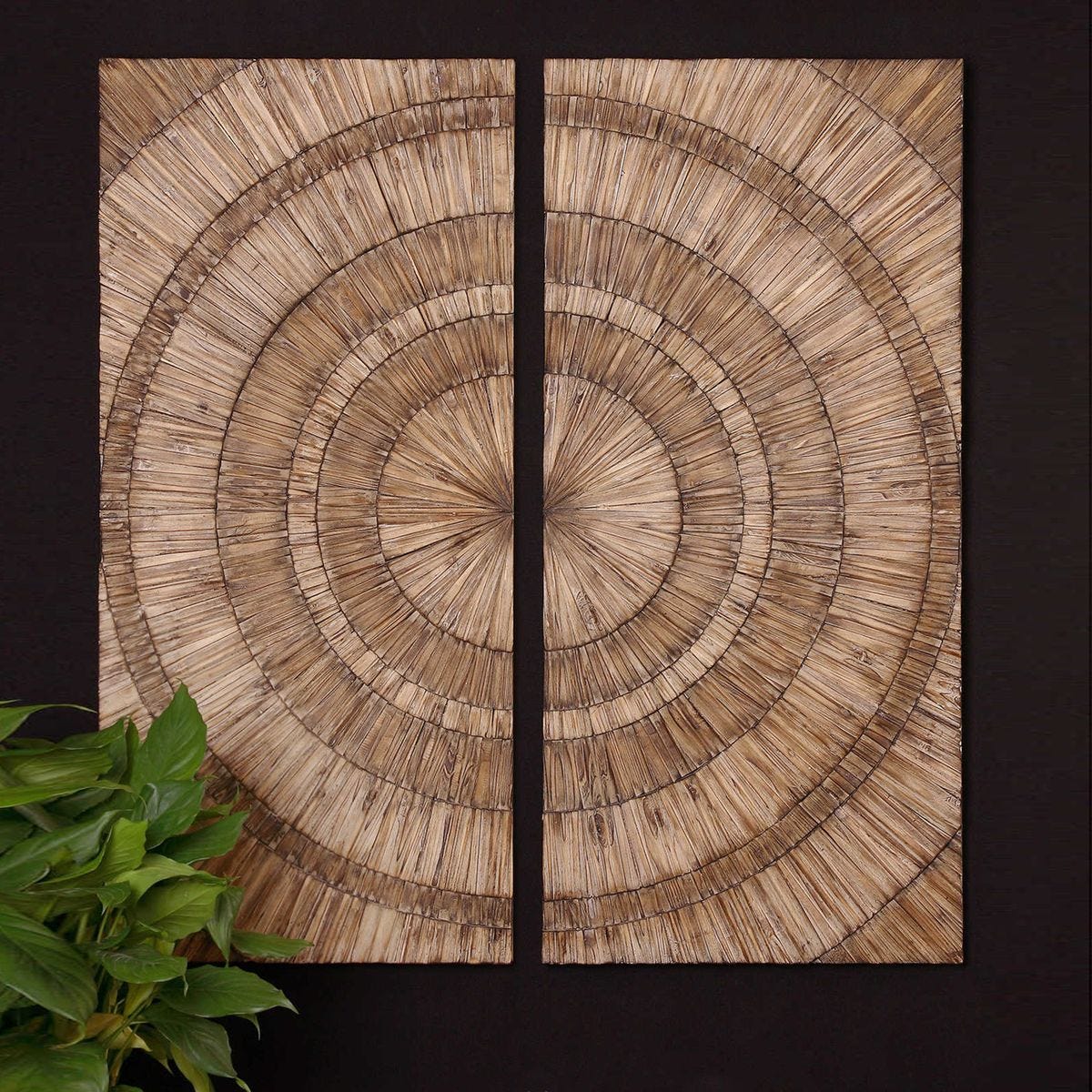 Lanciano Wood Wall Panels, S/2 - transform your walls with stylish wall decor | Image 1 | InSTYLE Home & Rugs