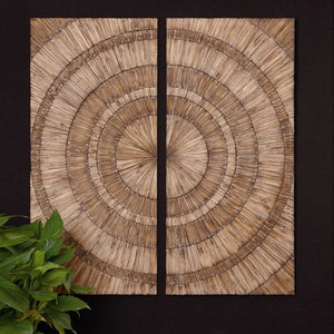Lanciano Wood Wall Panels, S/2 - transform your walls with stylish wall decor | Image 1 | InSTYLE Home & Rugs