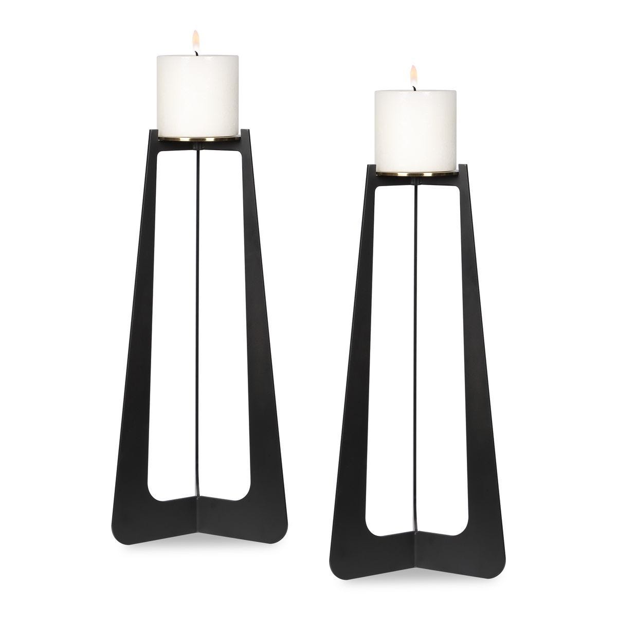 Columnar Candleholders, S/2 - decor accents and accessories for every room | Image 1 | InSTYLE Home & Rugs