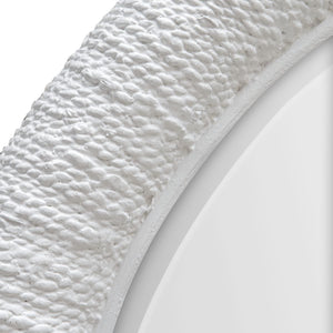 Mariner Round Mirror, White - elegant and functional accent pieces for any room | Image 4 | InSTYLE Home & Rugs