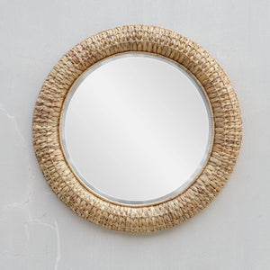 Twisted Seagrass Round Mirror - available in various shapes, sizes, and frame styles | Image 5 | InSTYLE Home & Rugs