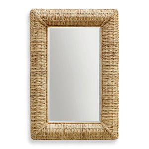 Twisted Seagrass Rectangle Mirror - elegant and functional accent pieces for any room | Image 2 | InSTYLE Home & Rugs