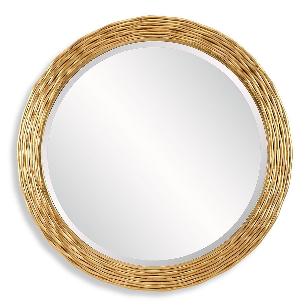 Celeste Round Mirror - perfect for enhancing light and creating a sense of space | Image 2 | InSTYLE Home & Rugs