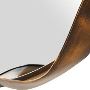 Catch The Wave Round Mirror - elegant and functional accent pieces for any room | Image 5 | InSTYLE Home & Rugs