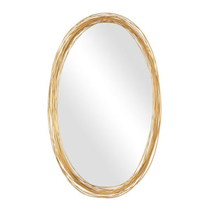 Gillian Oval Mirror - perfect for enhancing light and creating a sense of space | Image 4 | InSTYLE Home & Rugs