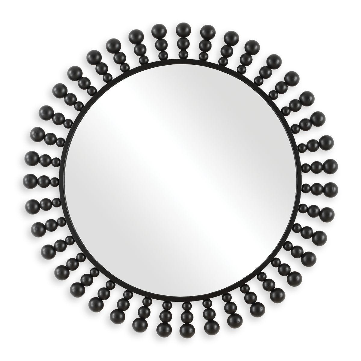 Aziel Round Mirror - elegant and functional accent pieces for any room | Image 2 | InSTYLE Home & Rugs