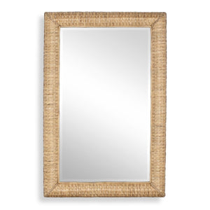 Twisted Seagrass Large Mirror - perfect for enhancing light and creating a sense of space | Image 2 | InSTYLE Home & Rugs