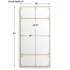 Wrenton Mirror - perfect for enhancing light and creating a sense of space | Image 6 | InSTYLE Home & Rugs