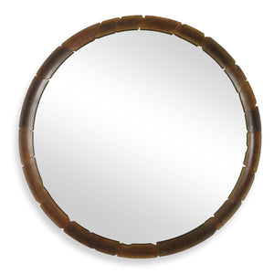 Auger Round Mirror - elegant and functional accent pieces for any room | Image 2 | InSTYLE Home & Rugs