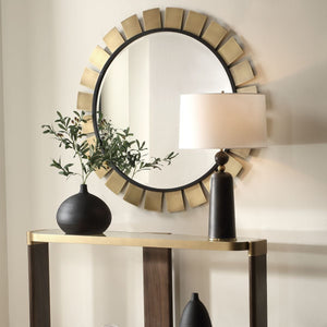 Toluca Round Mirror - elegant and functional accent pieces for any room | Image 3 | InSTYLE Home & Rugs