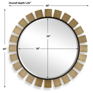 Toluca Round Mirror - elegant and functional accent pieces for any room | Image 6 | InSTYLE Home & Rugs