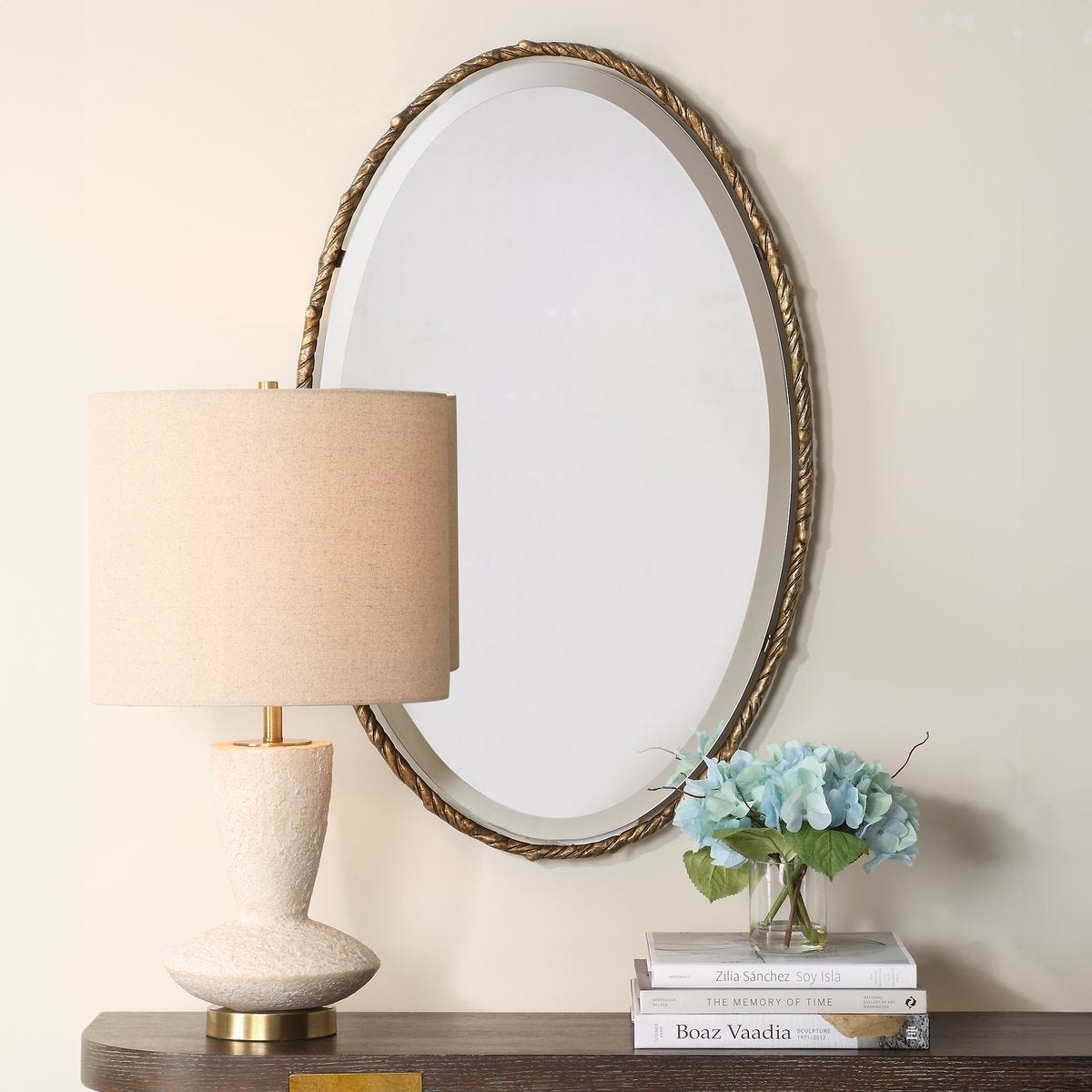 Twisted Branch Oval Mirror - available in various shapes, sizes, and frame styles | Image 1 | InSTYLE Home & Rugs