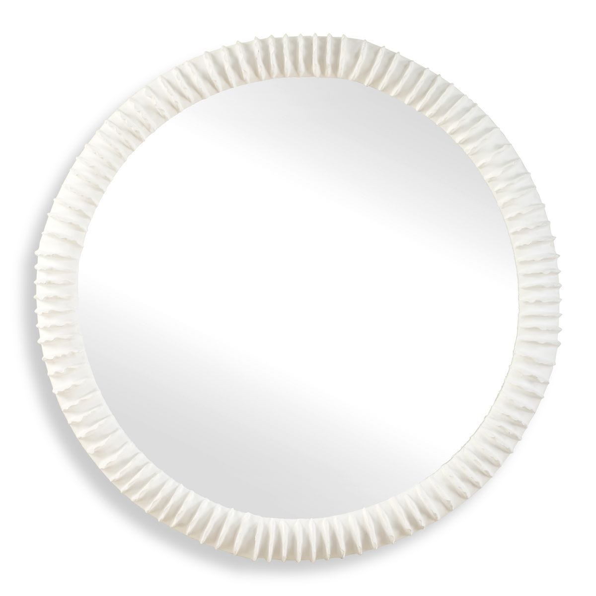 Akiko Round Mirror - perfect for enhancing light and creating a sense of space | Image 2 | InSTYLE Home & Rugs