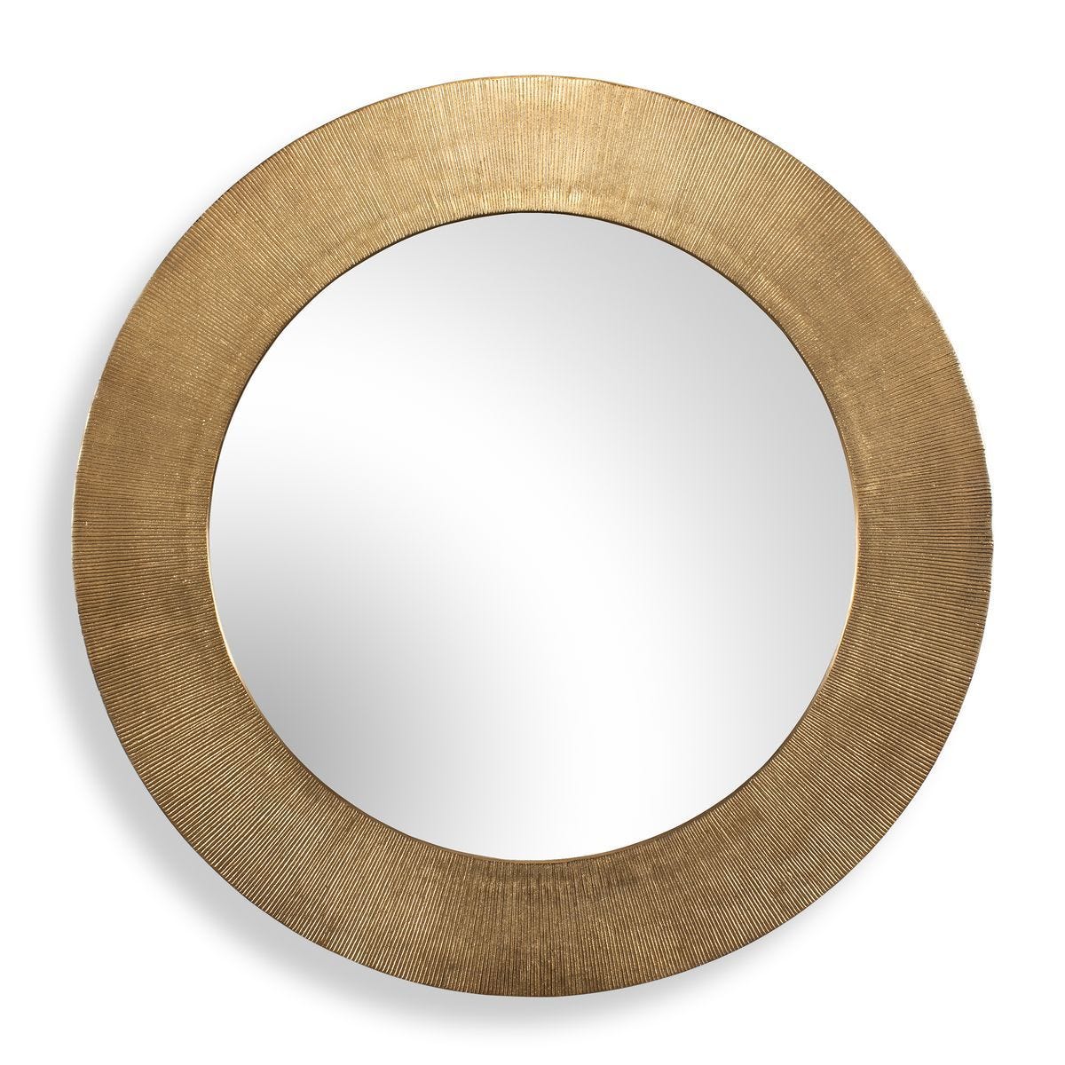 Tano Round Mirror - available in various shapes, sizes, and frame styles | Image 2 | InSTYLE Home & Rugs