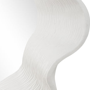 Wave Length Round Mirror - full-length mirror for creating the illusion of space and light | Image 5 | InSTYLE Home & Rugs
