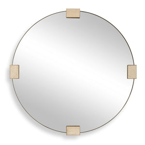 Russo Round Mirror - available in various shapes, sizes, and frame styles | Image 2 | InSTYLE Home & Rugs