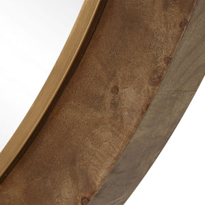 Cleveland Round Mirror - perfect for enhancing light and creating a sense of space | Image 5 | InSTYLE Home & Rugs
