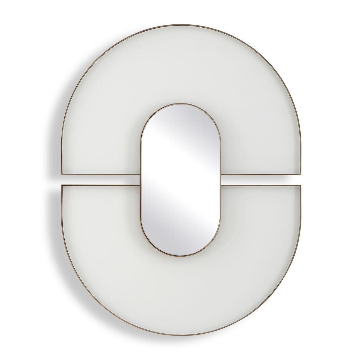 Encase Oval Mirror - available in various shapes, sizes, and frame styles | Image 2 | InSTYLE Home & Rugs