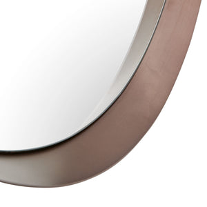 Torrado Round Mirror, Bronze - full-length mirror for creating the illusion of space and light | Image 5 | InSTYLE Home & Rugs