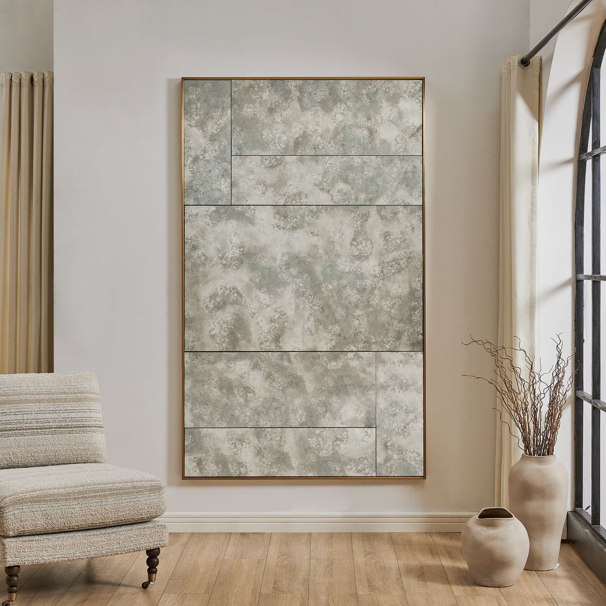 Rally Mirror - full-length mirror for creating the illusion of space and light | Image 1 | InSTYLE Home & Rugs
