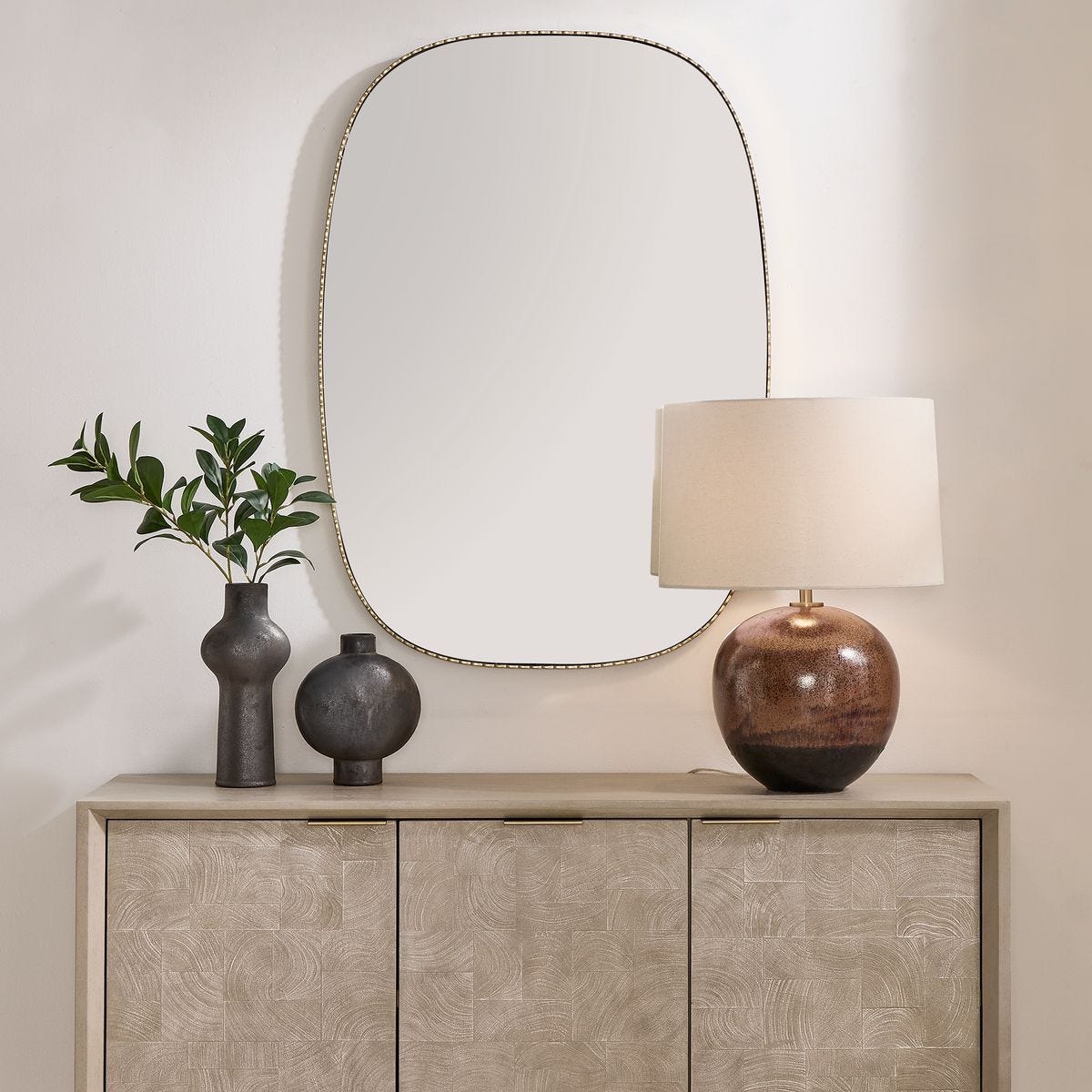 Nidia Mirror - elegant and functional accent pieces for any room | Image 1 | InSTYLE Home & Rugs