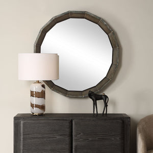 Neve Round Mirror - available in various shapes, sizes, and frame styles | Image 1 | InSTYLE Home & Rugs