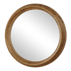 Frontier Round Mirror - modern mirror with sleek design for contemporary interiors | Image 4 | InSTYLE Home & Rugs