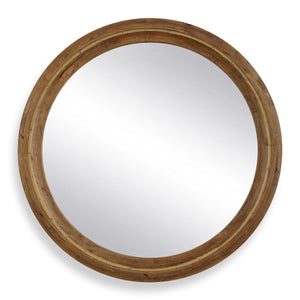 Frontier Round Mirror - modern mirror with sleek design for contemporary interiors | Image 2 | InSTYLE Home & Rugs