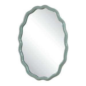 Isly Oval Mirror - perfect for enhancing light and creating a sense of space | Image 4 | InSTYLE Home & Rugs
