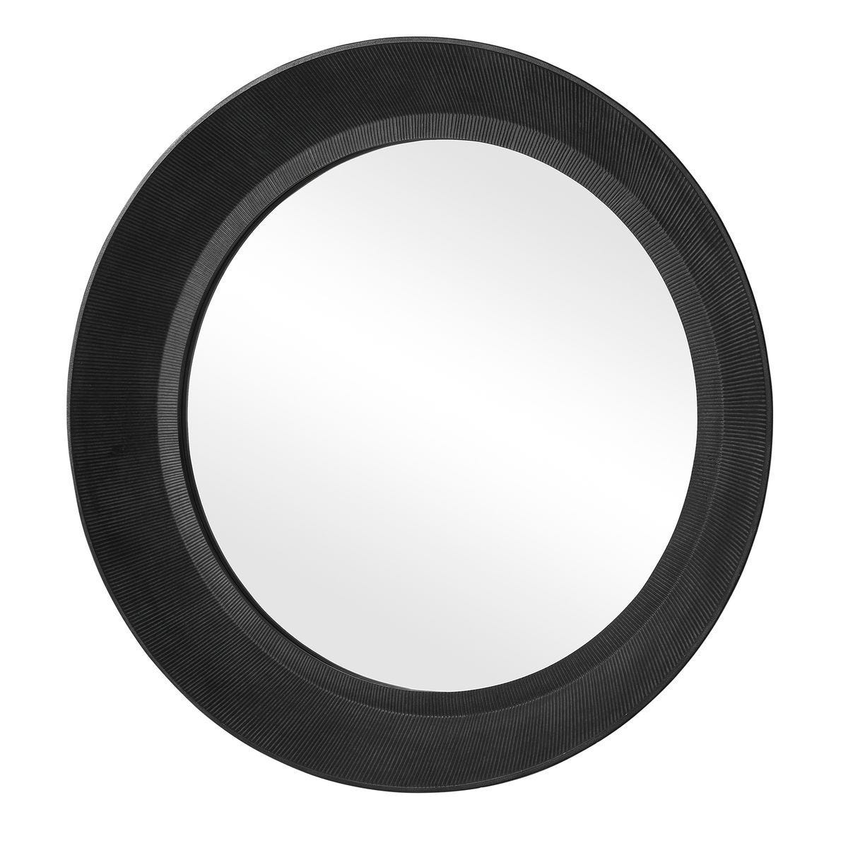 Montgomery Round Mirror - full-length mirror for creating the illusion of space and light | Image 2 | InSTYLE Home & Rugs