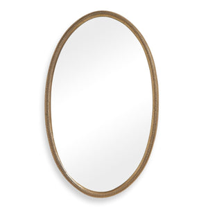 Ellis Oval Mirror - modern mirror with sleek design for contemporary interiors | Image 1 | InSTYLE Home & Rugs