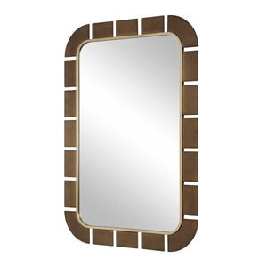 Segment Mirror - modern mirror with sleek design for contemporary interiors | Image 4 | InSTYLE Home & Rugs