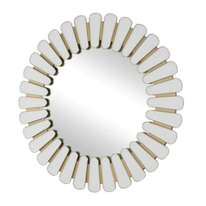 Miran Round Mirror - elegant mirror for adding style and light to any room | Image 4 | InSTYLE Home & Rugs