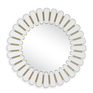 Miran Round Mirror - elegant mirror for adding style and light to any room | Image 2 | InSTYLE Home & Rugs