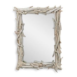 Rooted Reflection Mirror, Bleached - full-length mirror for creating the illusion of space and light | Image 2 | InSTYLE Home & Rugs