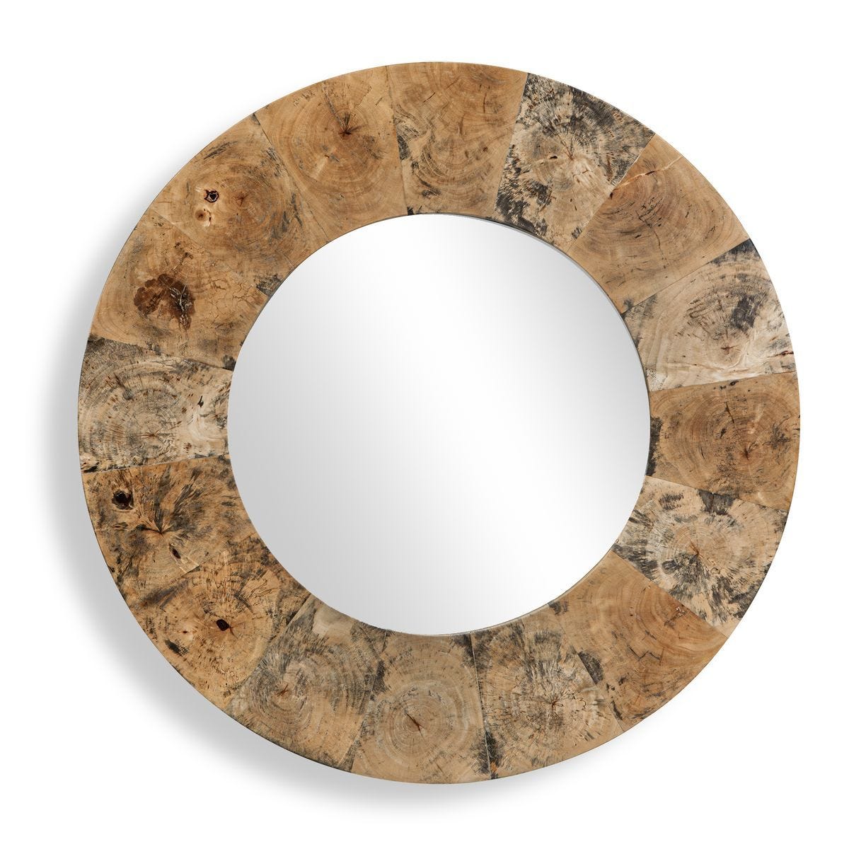Hiram Round Mirror - full-length mirror for creating the illusion of space and light | Image 1 | InSTYLE Home & Rugs