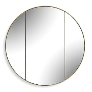 Amram Round Mirror - full-length mirror for creating the illusion of space and light | Image 2 | InSTYLE Home & Rugs