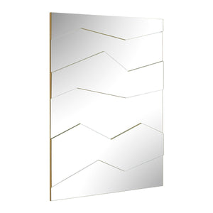 Fracture Mirror - modern mirror with sleek design for contemporary interiors | Image 2 | InSTYLE Home & Rugs