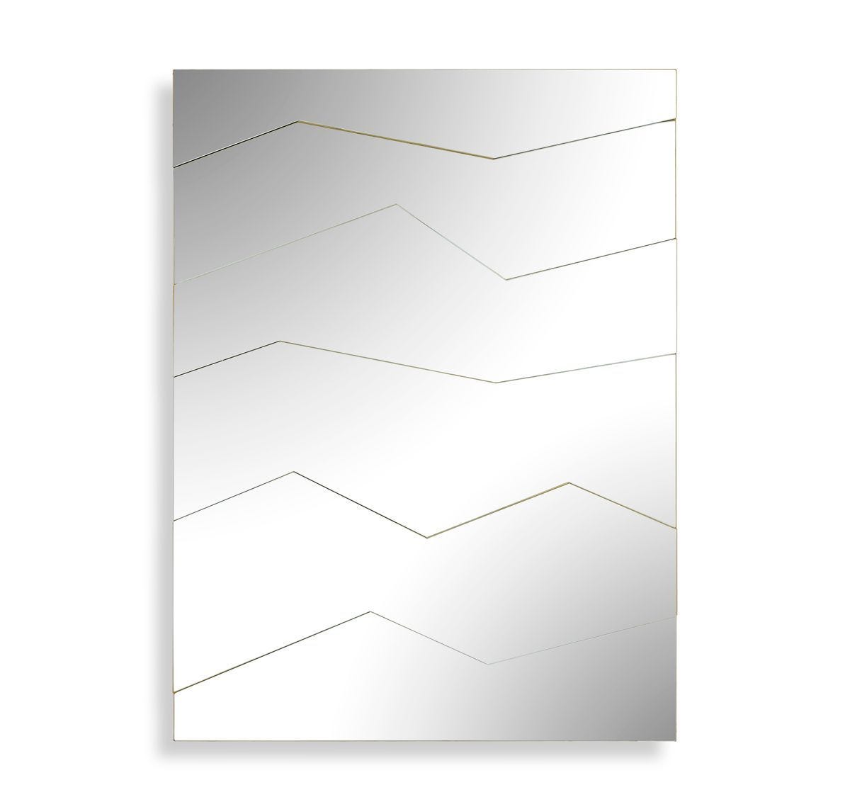 Fracture Mirror - modern mirror with sleek design for contemporary interiors | Image 1 | InSTYLE Home & Rugs