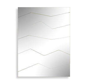 Fracture Mirror - modern mirror with sleek design for contemporary interiors | Image 1 | InSTYLE Home & Rugs