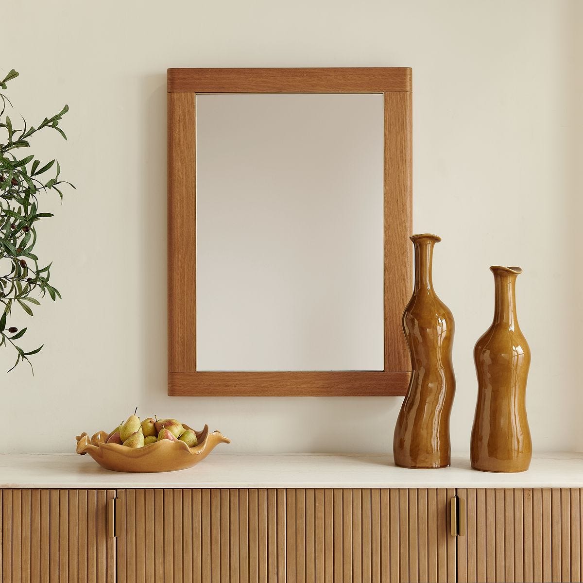 Bishop Mirror - modern mirror with sleek design for contemporary interiors | Image 1 | InSTYLE Home & Rugs