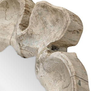 Ariadne Round Mirror - full-length mirror for creating the illusion of space and light | Image 3 | InSTYLE Home & Rugs