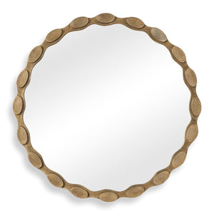 Marietta Round Mirror - elegant mirror for adding style and light to any room | Image 2 | InSTYLE Home & Rugs