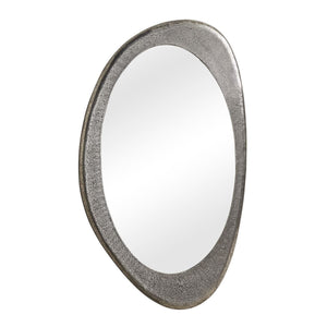 Schiller Oval Mirror - modern mirror with sleek design for contemporary interiors | Image 3 | InSTYLE Home & Rugs