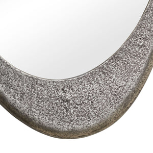 Schiller Oval Mirror - modern mirror with sleek design for contemporary interiors | Image 4 | InSTYLE Home & Rugs